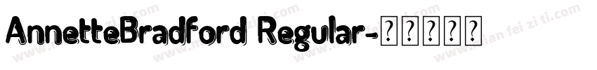 AnnetteBradford Regular字体转换